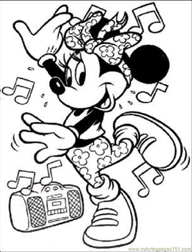 Coloring Pages Micky99 (Cartoons  Mickey Mouse) | free printable