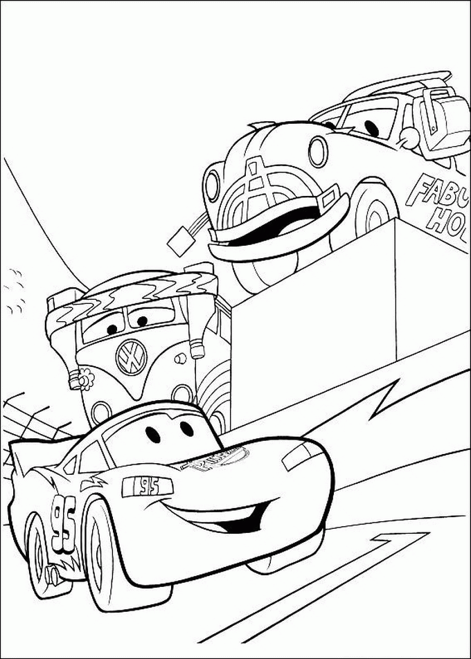 Disney Cars 2 Colouring PicturesColoring Pages