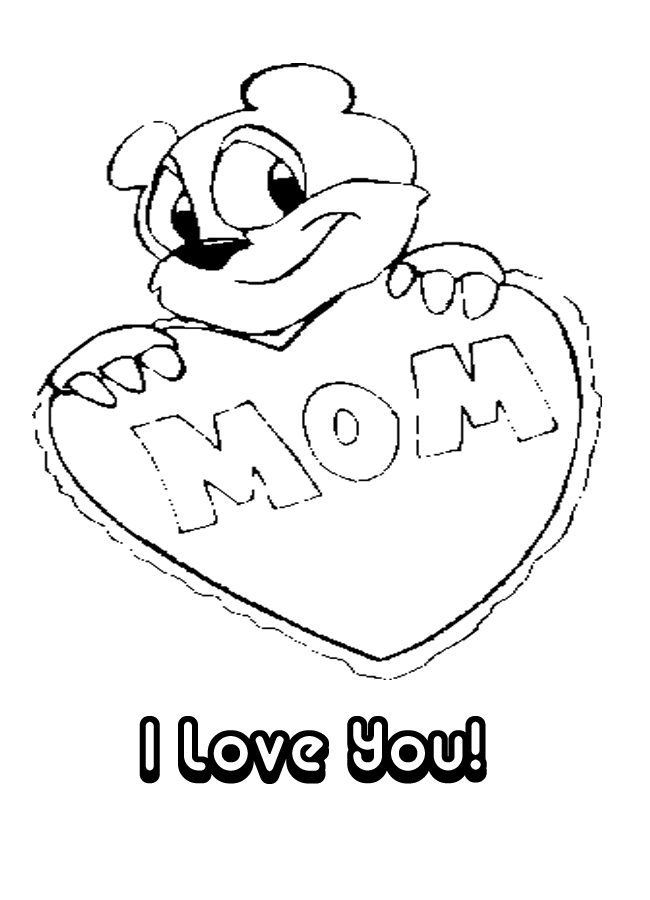 Mothers Day Coloring Pages | Coloring Sheets of Mothers Day
