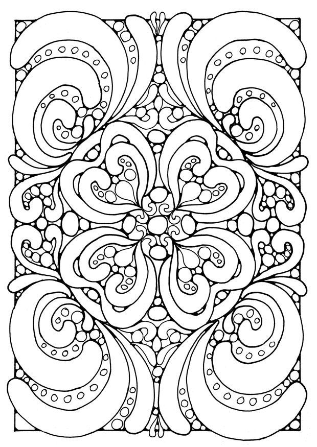 difficult adult Colouring Pages