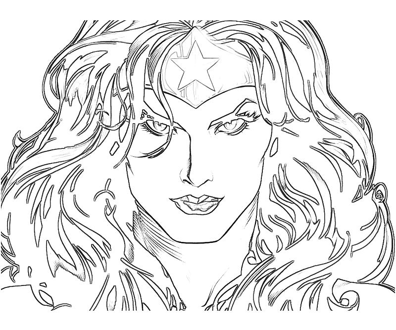 wonder woman coloring pages | Online Coloring Pages