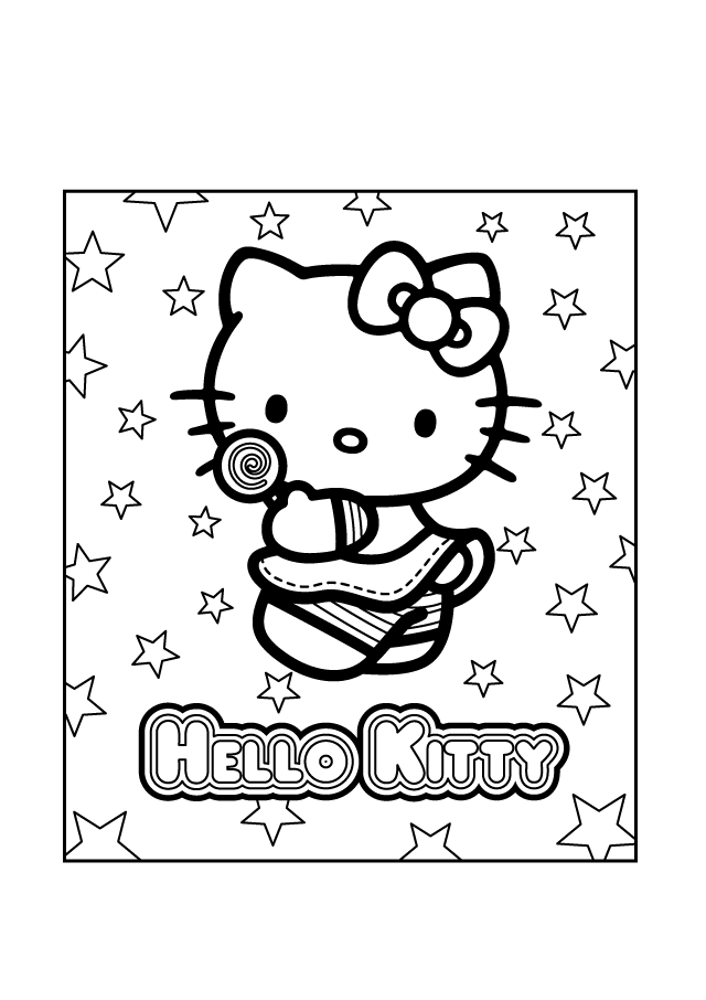 Free Hello Kitty And Friends Coloring Pages, Download Free Clip Art