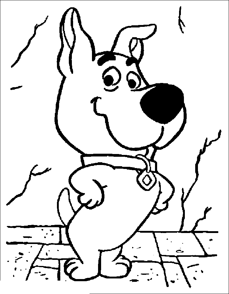 Krafty Kidz Center: Scooby Doo coloring pages