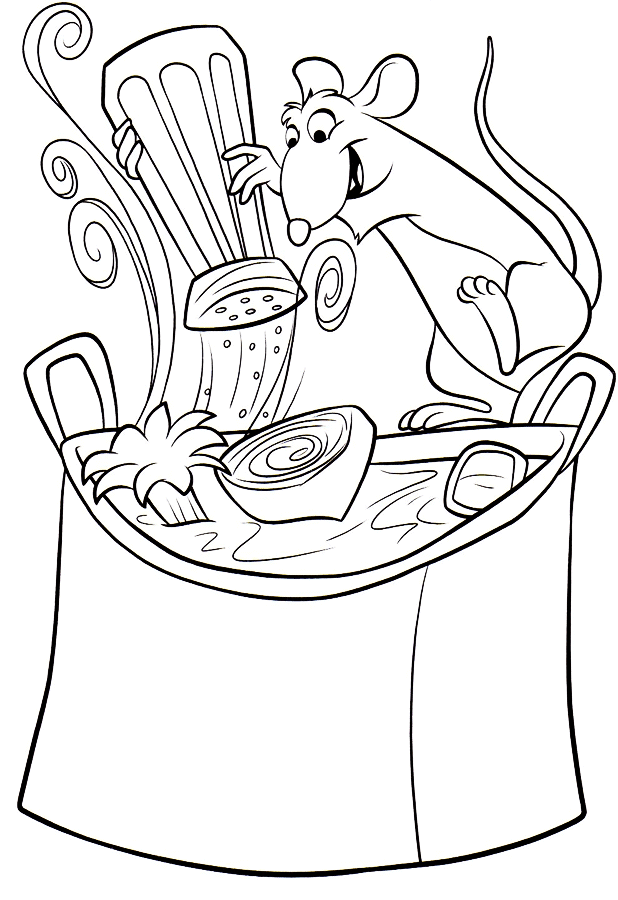 Ratatouille| Coloring Pages for Kids | Best Coloring Pages