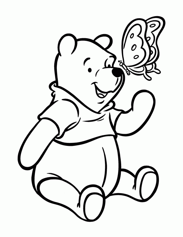 Desenhos do Ursinho Pooh para Colorir e Imprimir � Winnie the Pooh