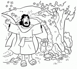 sermon on the mount coloring pages