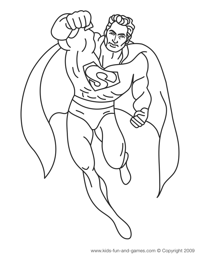 Superman Coloring Pages OnlineColoring Pages