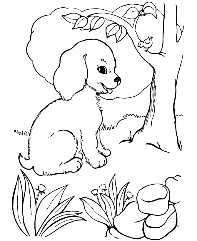 easter beagle coloring pages