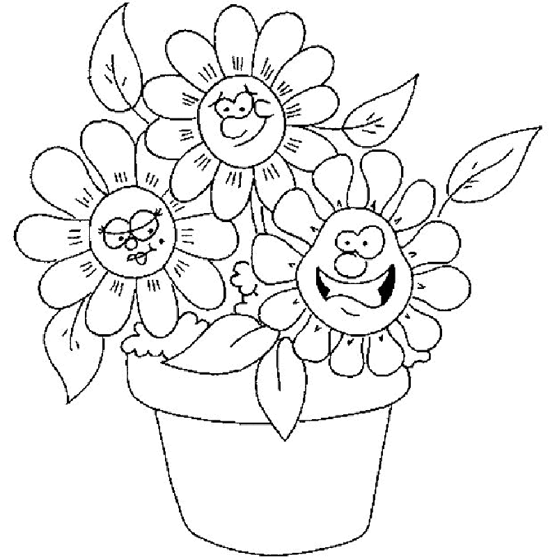 Flower Coloring Page | Free Printable Coloring Pages