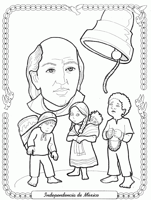 Mexican Independence Day Coloring Pages Uncategorized