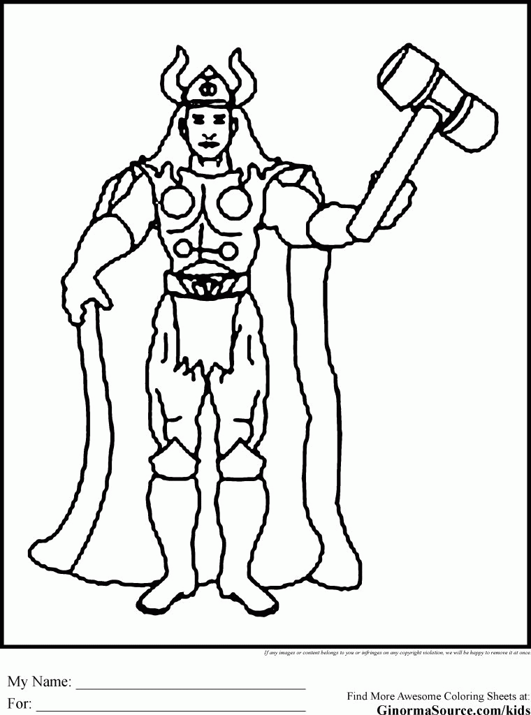 Coloring Pages Avengers | Free 