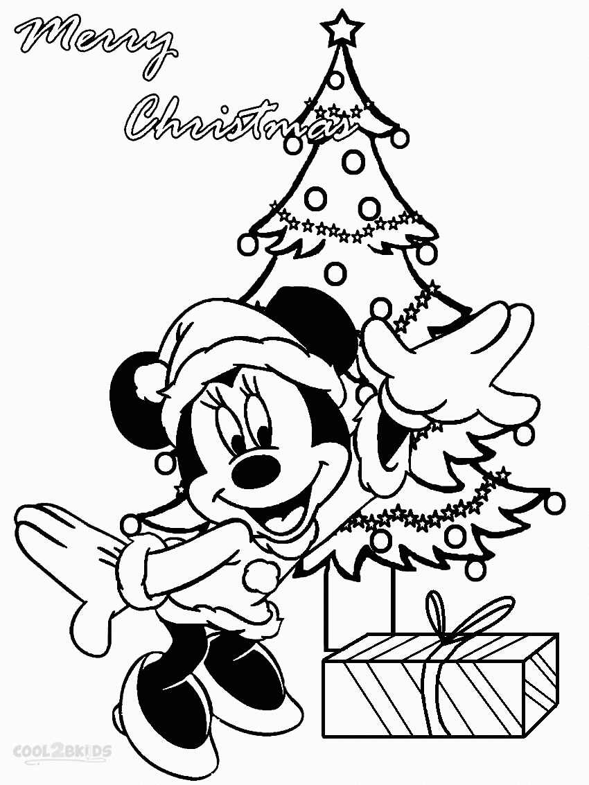 Free Mickey Mouse Christmas Coloring Page Download Free Mickey Mouse Christmas Coloring Page