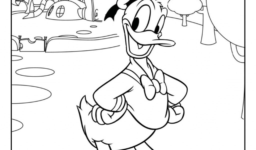Mickey Mouse Clubhouse Coloring Pages 