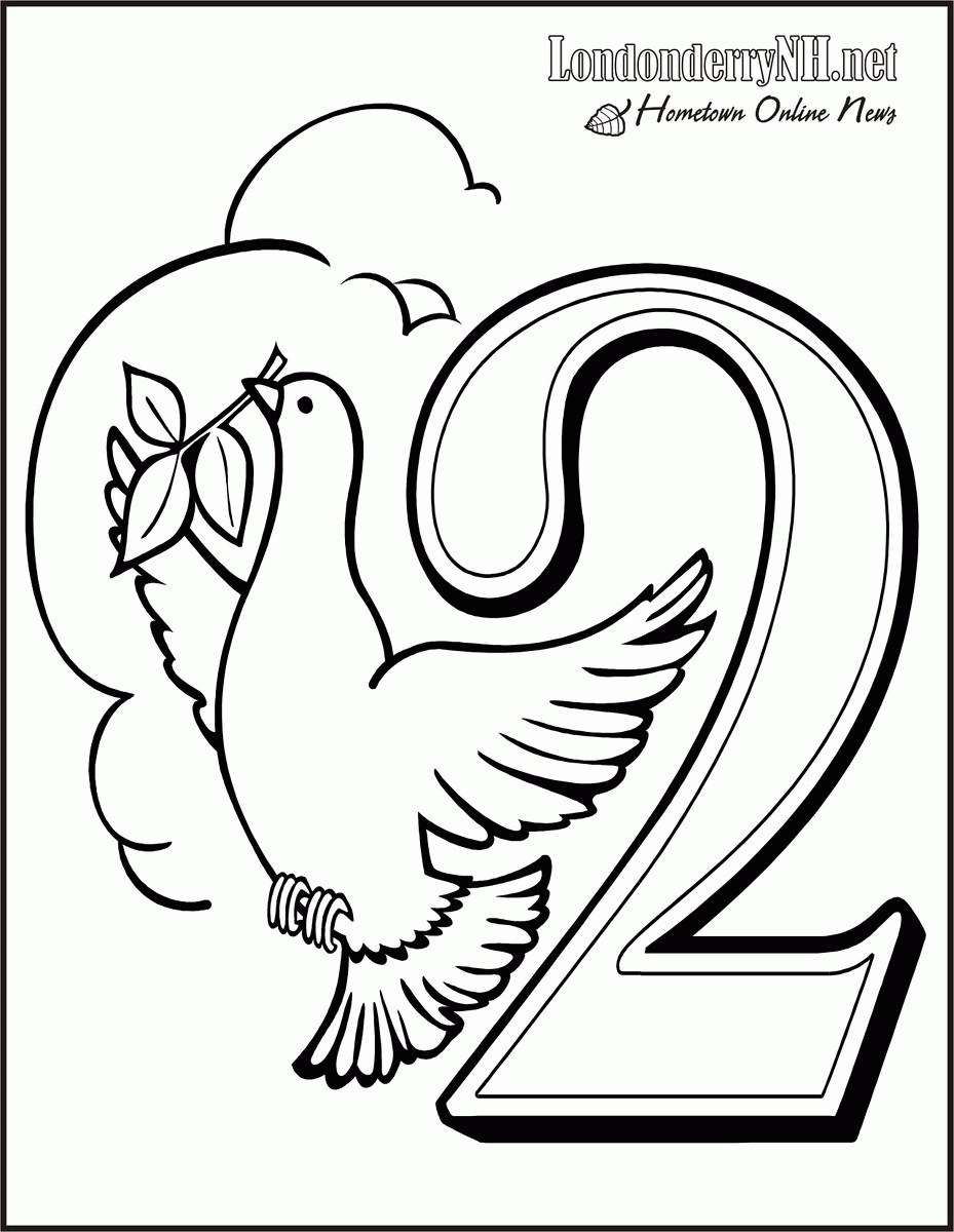 Free Free Twelve Days Of Christmas Coloring Pages, Download Free ...