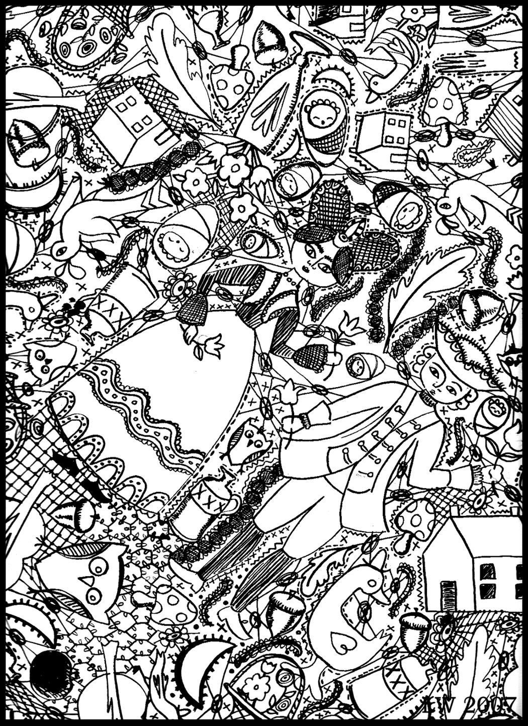 Free Free Doodle Art Coloring Pages Download Free Free Doodle Art 