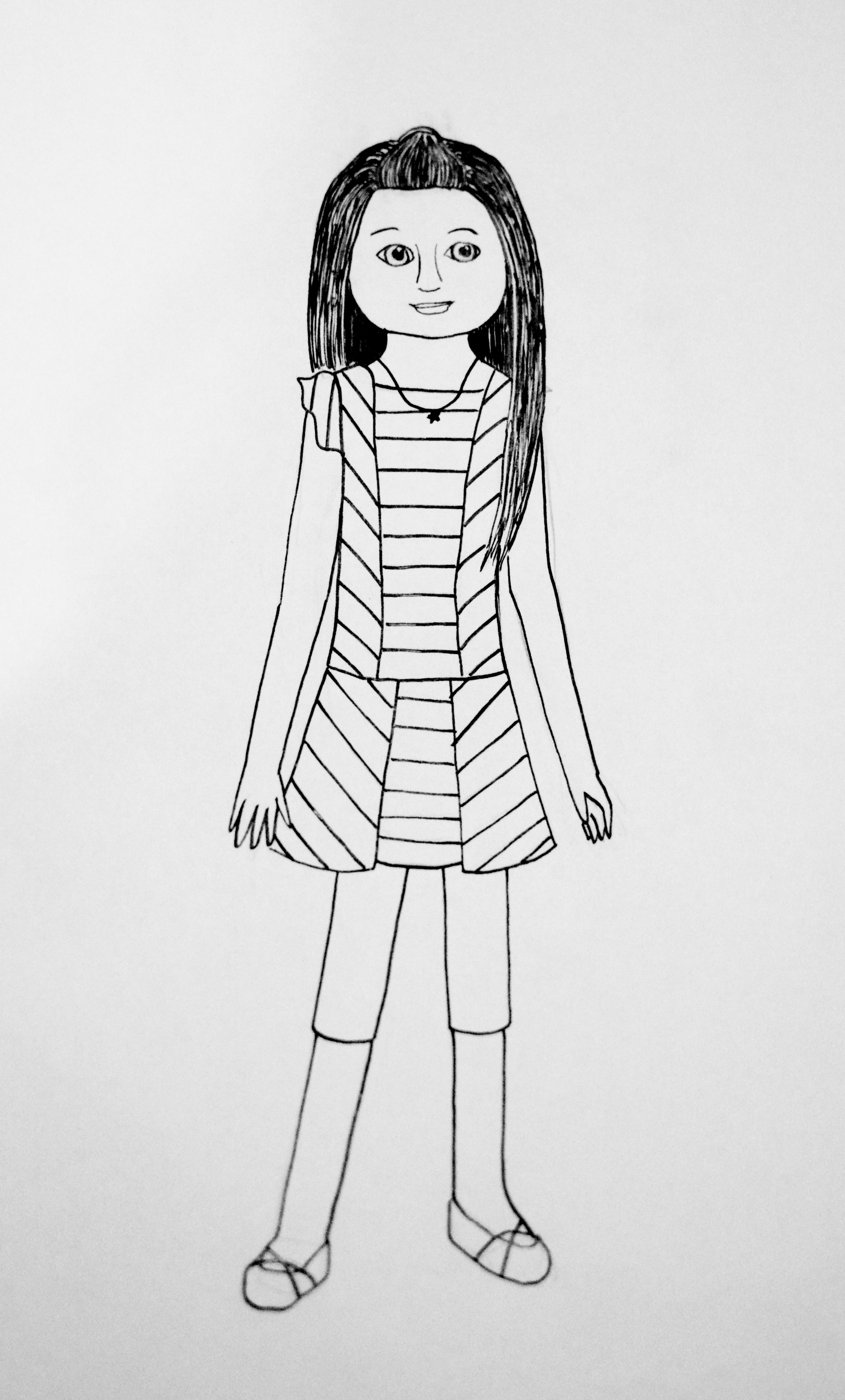  Isabelle American Girl Doll Coloring Pages - American
