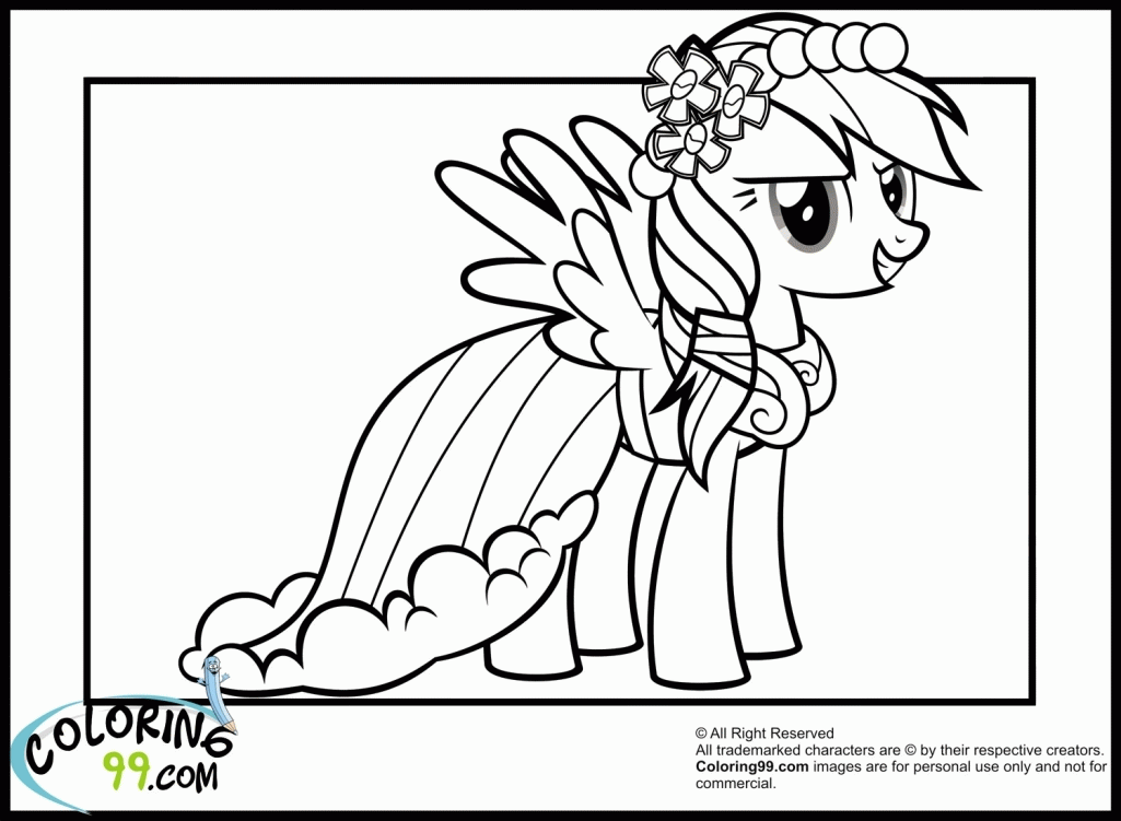 Rainbow Dash Coloring Pages Coloring Pages That You Can Print Out