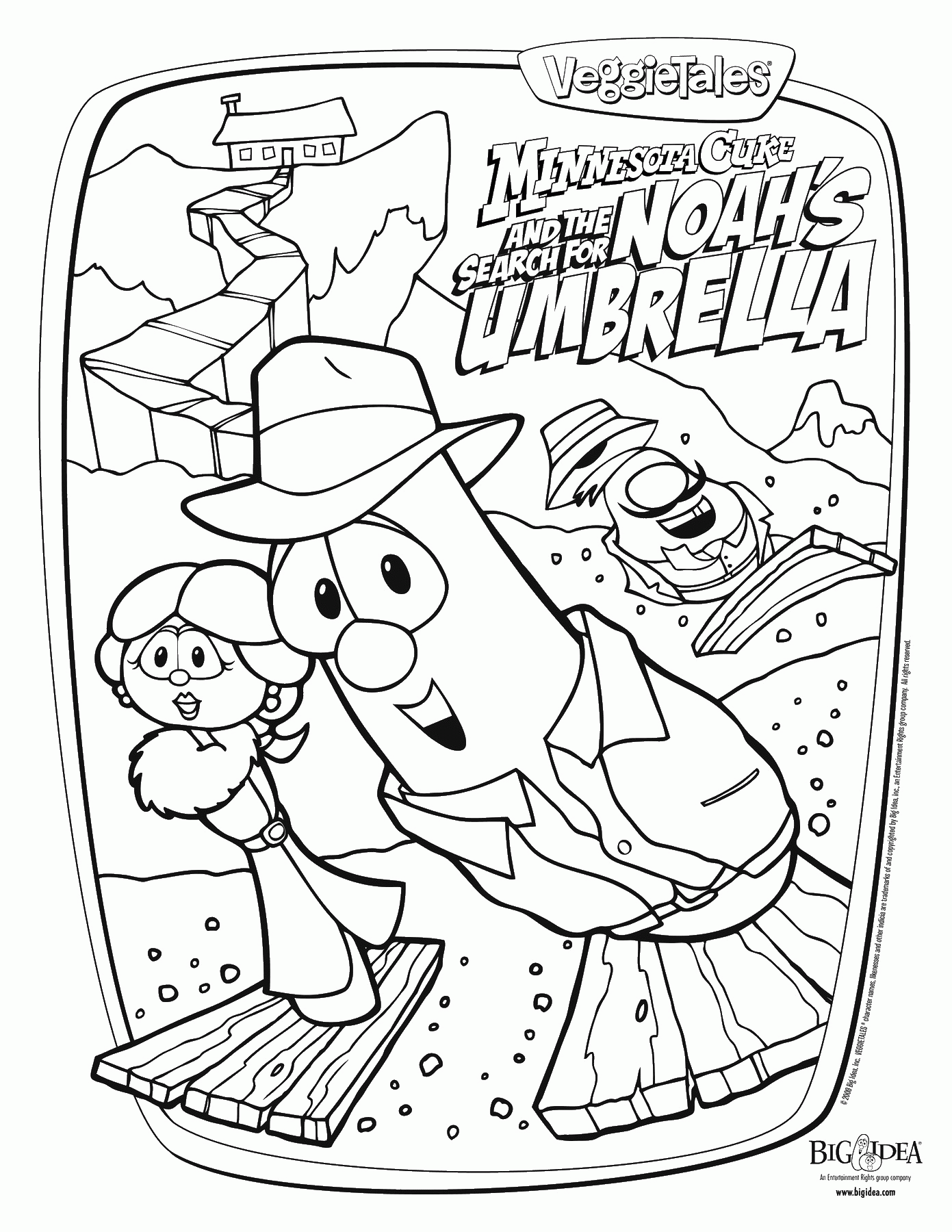 minnesota cuke coloring pages