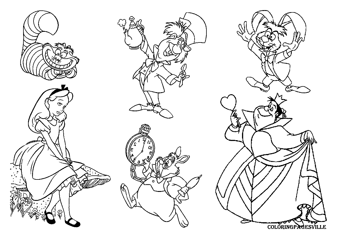 Red Queen Alice In Wonderland Coloring Pages Clip Art Library Great for a variety of activities, you can use them to reinforce fine motor skills, as inspiration for independent writing, or just for fun! clipart library