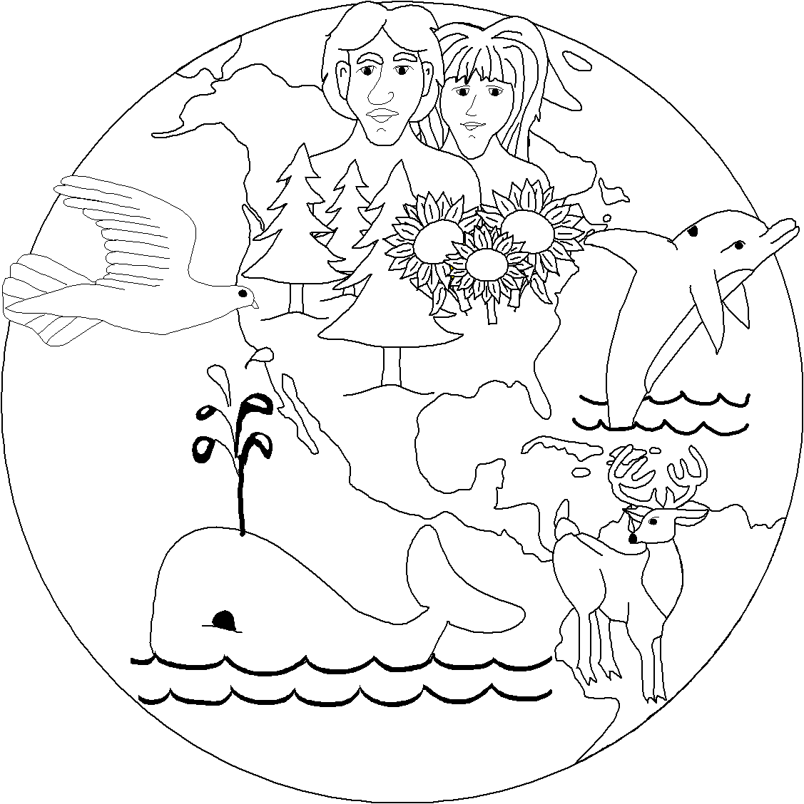 Free In The Beginning God Created Coloring Pages, Download Free In The