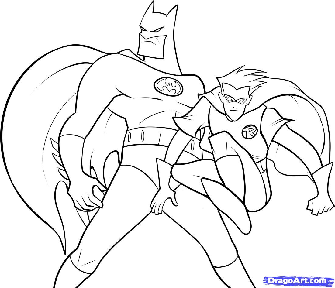 Batman Printable | Coloring Pages for Kids and for Adults