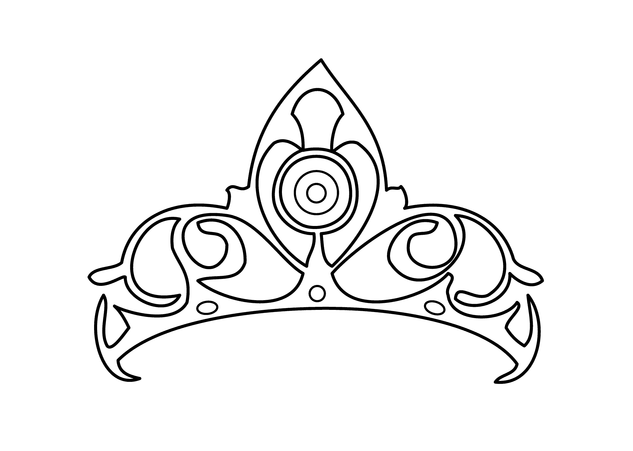 easy queen crown drawing Clip Art Library
