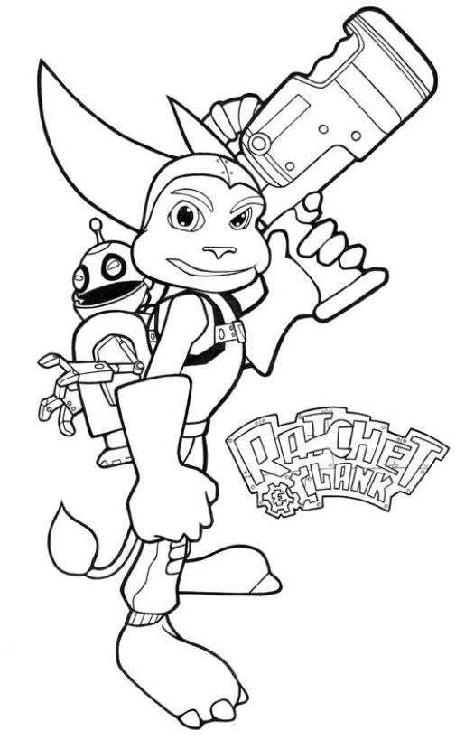 view all Ratchet And Clank Coloring Pages). 