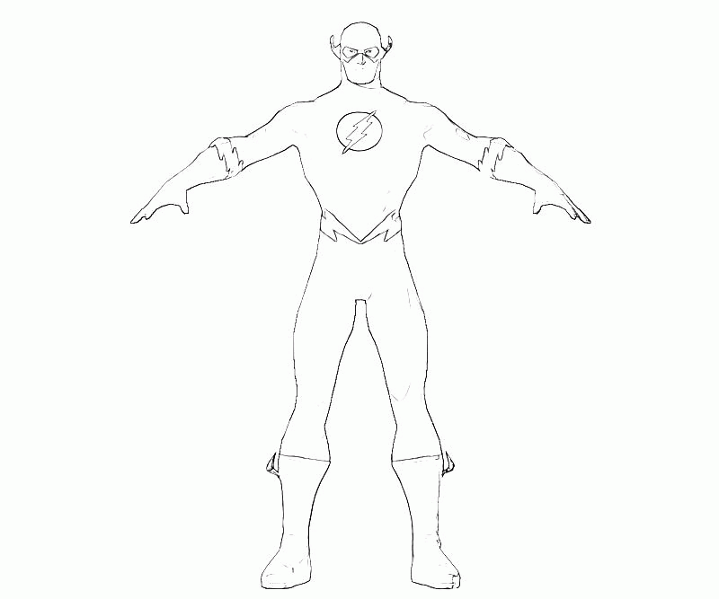 The Flash Coloring Pages: Running and Fighting |Free coloring on Clipart Library
