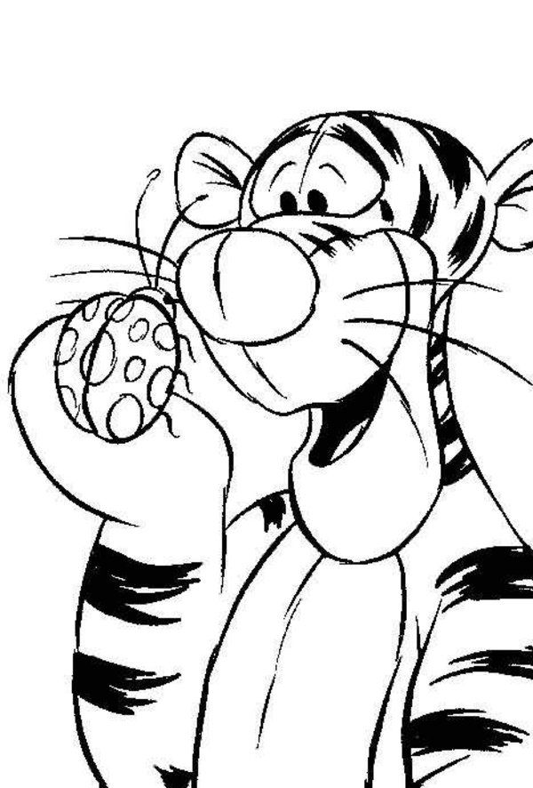 Coloring Pages Winnie The Pooh And Tigger 