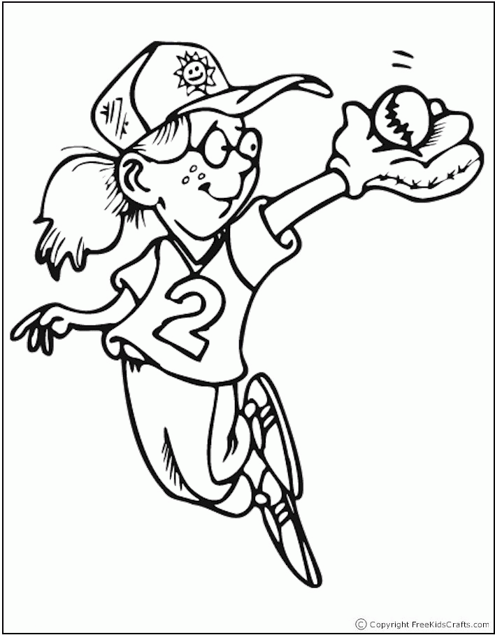 Free Sports Coloring Page | Free Printable Coloring Pages