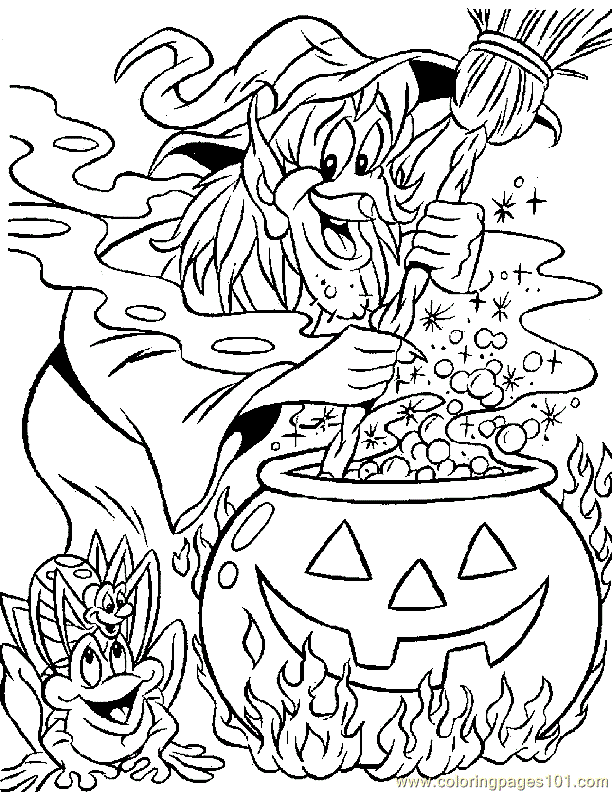 Coloring Pages Halloween 78 (Entertainment  Holidays)| free printable