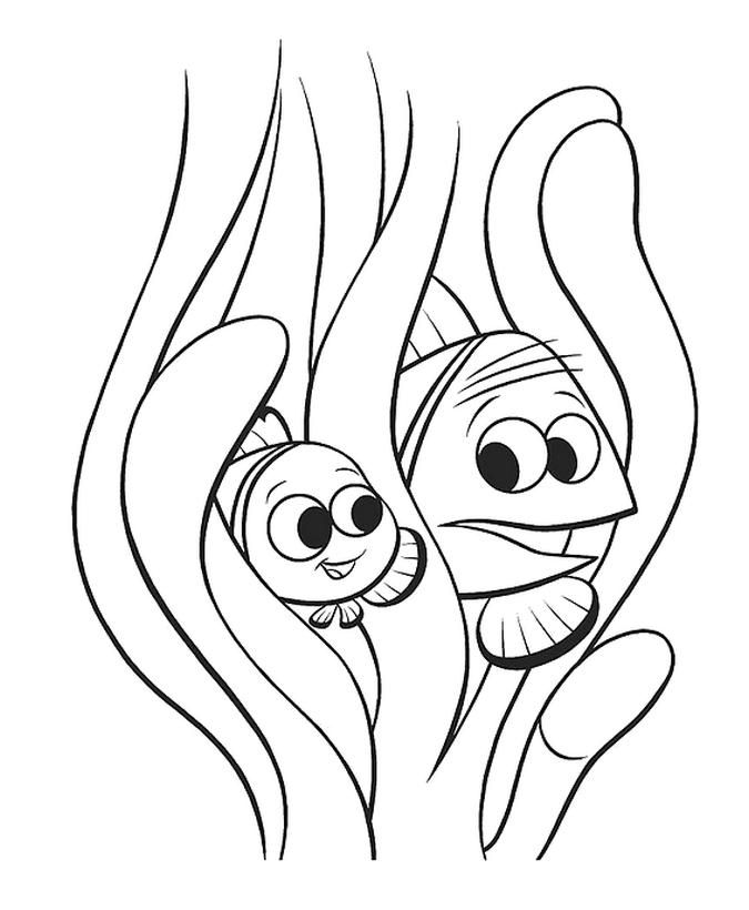 Animations A 2 Z - Coloring pages of Finding Nemo