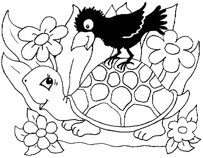 Turtle Coloring Pages