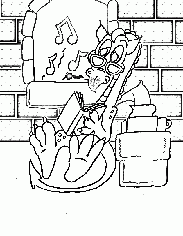 Marshmallow Coloring Pages