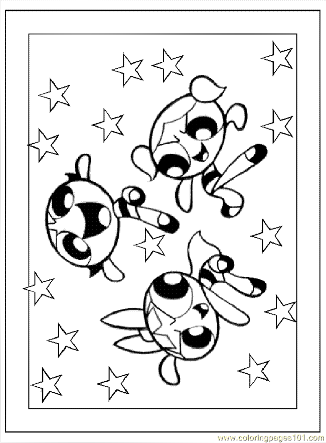 Ppg Car Coloring Pages