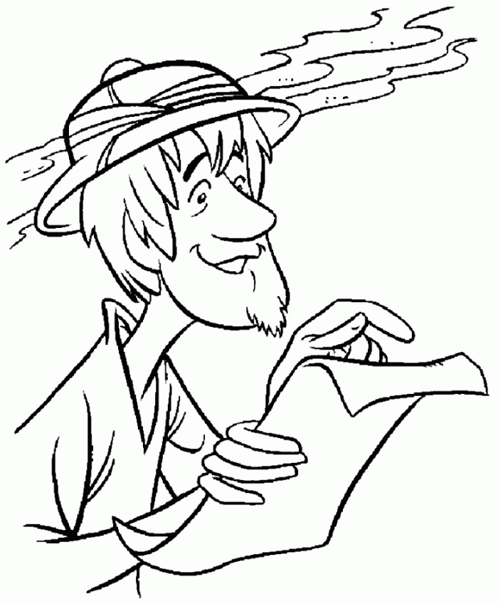 archaeologist Colouring Pages