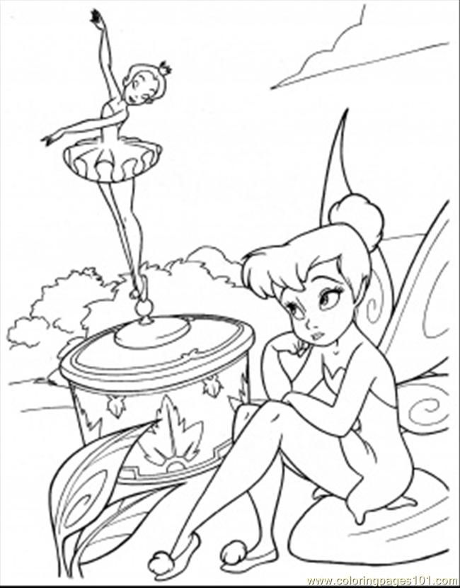 Coloring Pages Sadness In Her Eyes (Cartoons  Disney Fairies