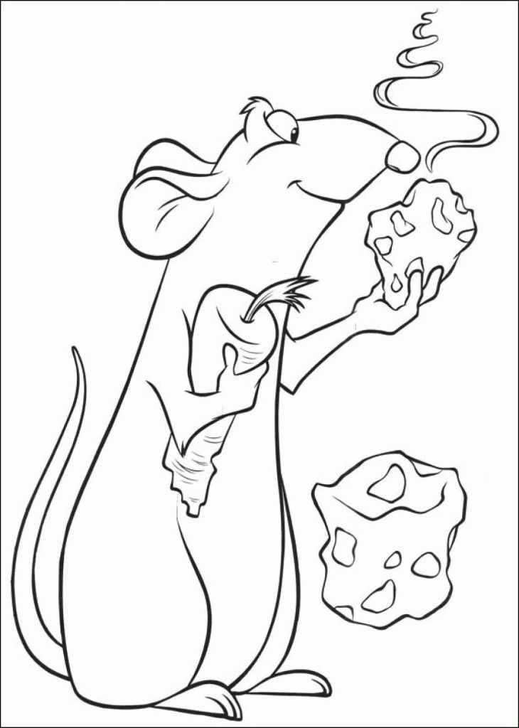 Ratatouille Printable Coloring Pages 