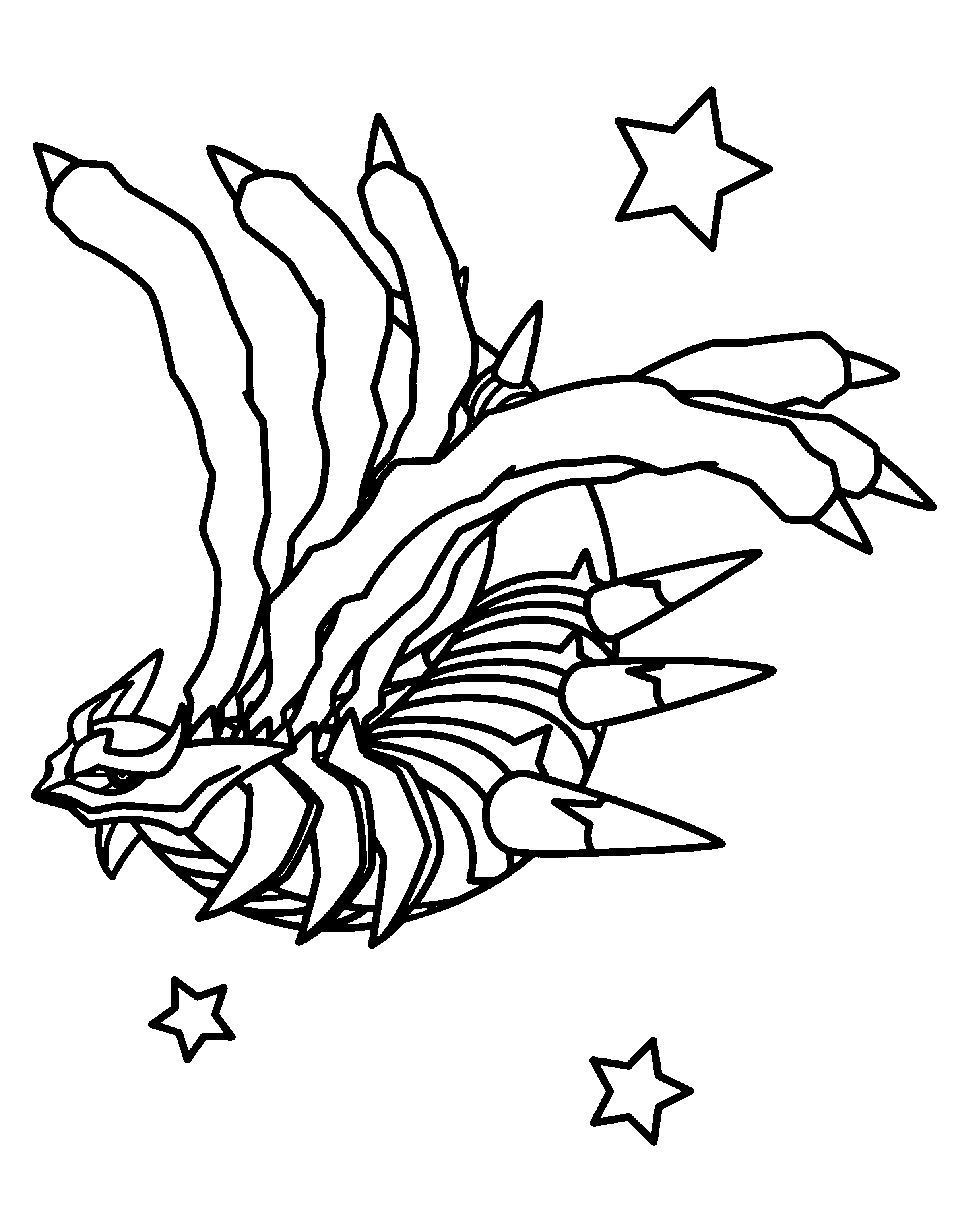 legendary pokemon coloring pages giratina - Clip Art Library.