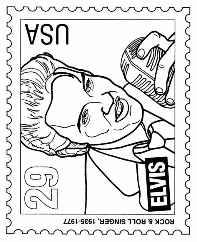 Free Free Elvis Coloring Pages, Download Free Free Elvis Coloring Pages