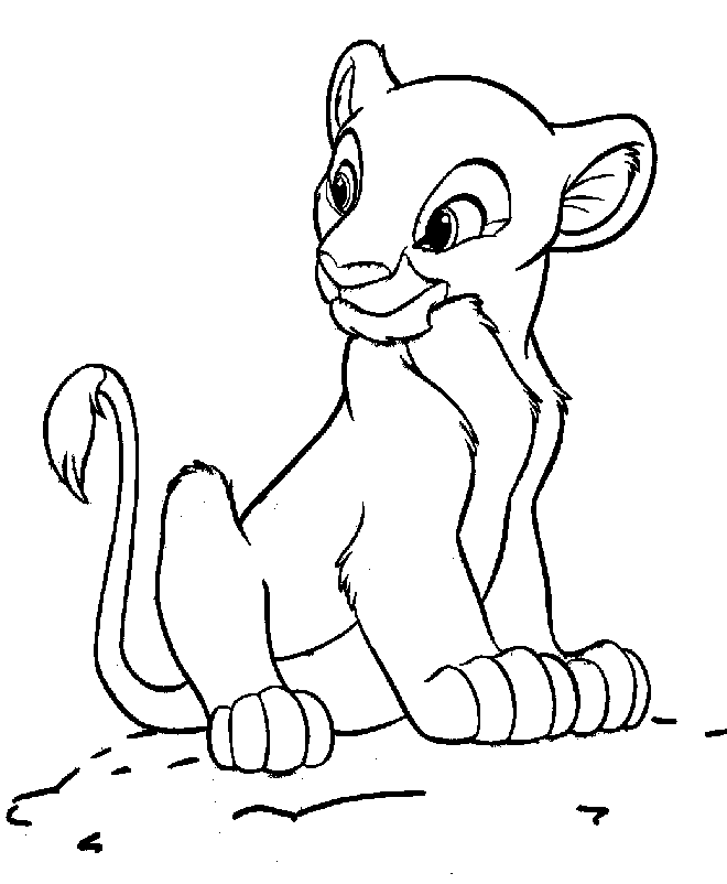 Coloring Pages Of The Lion King 2 | High Quality Coloring Pages