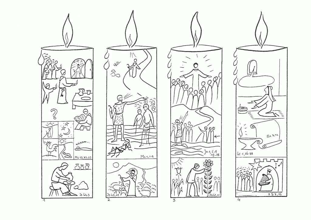 third sunday of advent coloring pages Clip Art Library