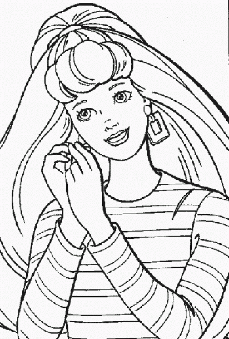 Vintage Barbie Coloring Pages on Sale, UP TO 20 OFF   www ...