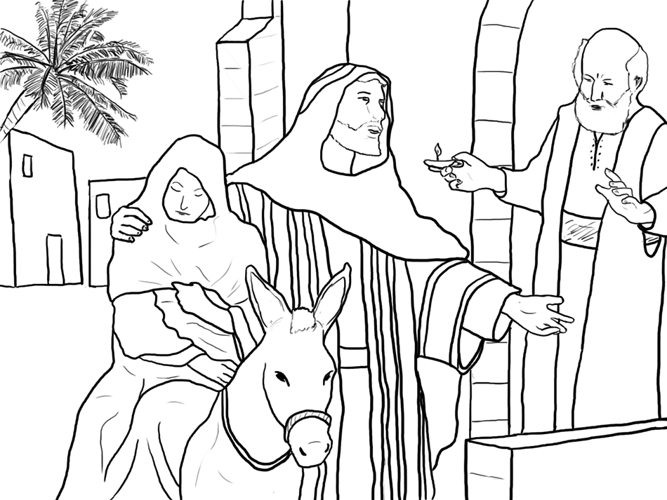 Free Printable Sunday School Christmas Coloring Pages