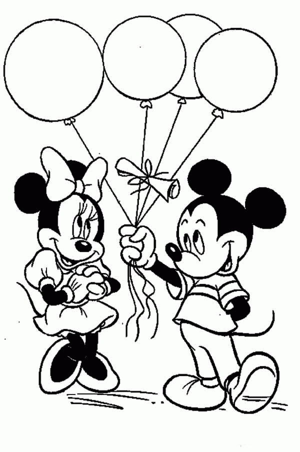 Featured image of post Mikey Mouse Coloring Pages Pluto and a beaver having fun what about coloring this beautiful coloring page with mickey and minnie looking each other