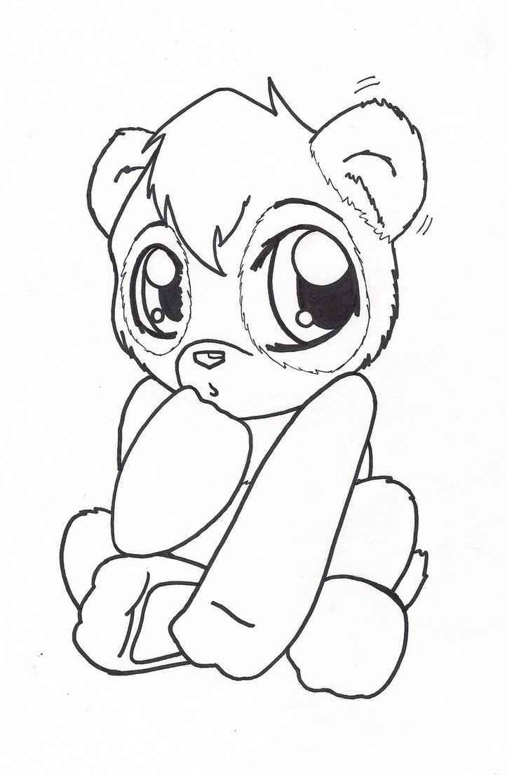 Baby Panda| Coloring Pages for Kids - Coloring Pages For Toddlers