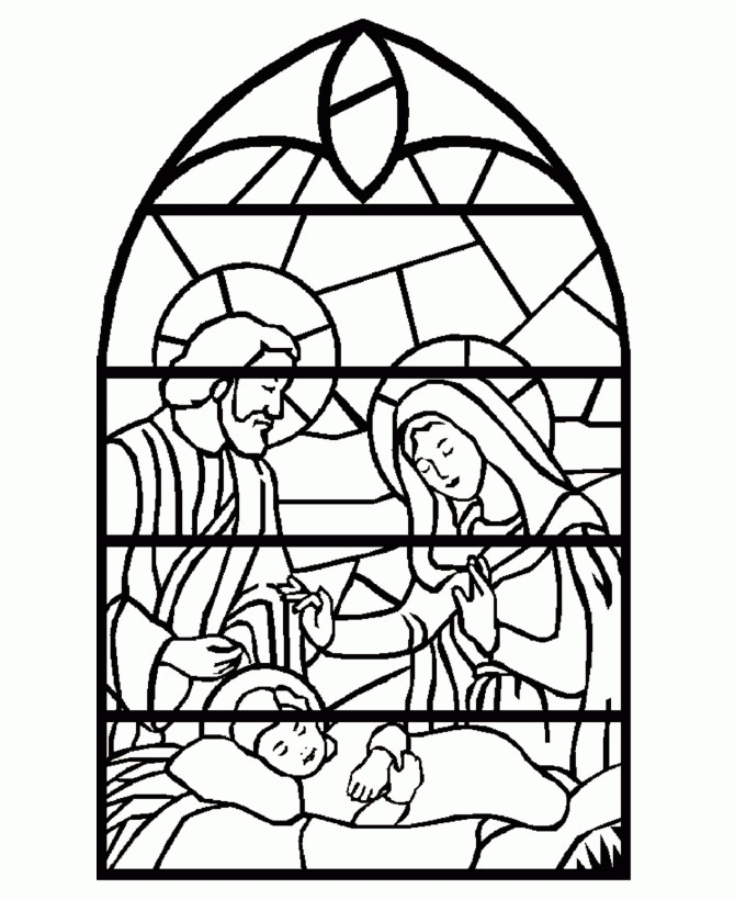 Stained Glass | Coloring Pages For Adults