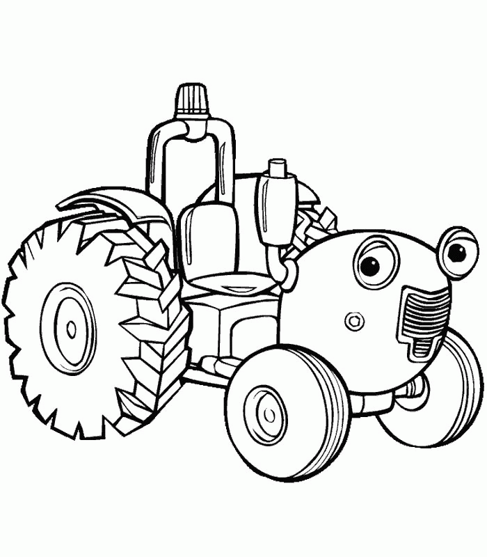 trekker new holland Colouring Pages