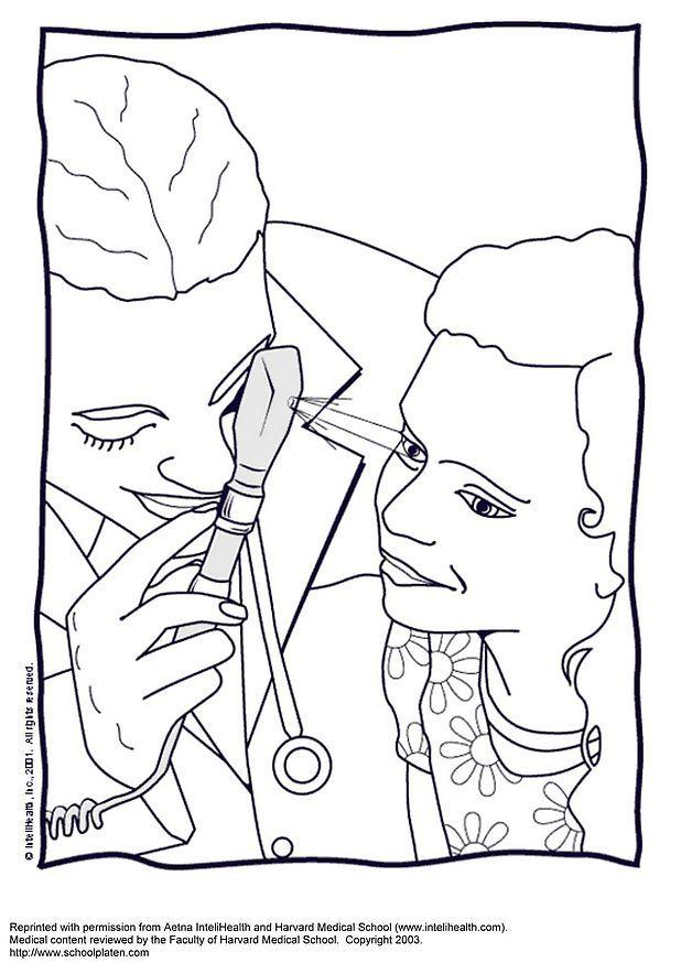 Eye Dr Coloring Pages