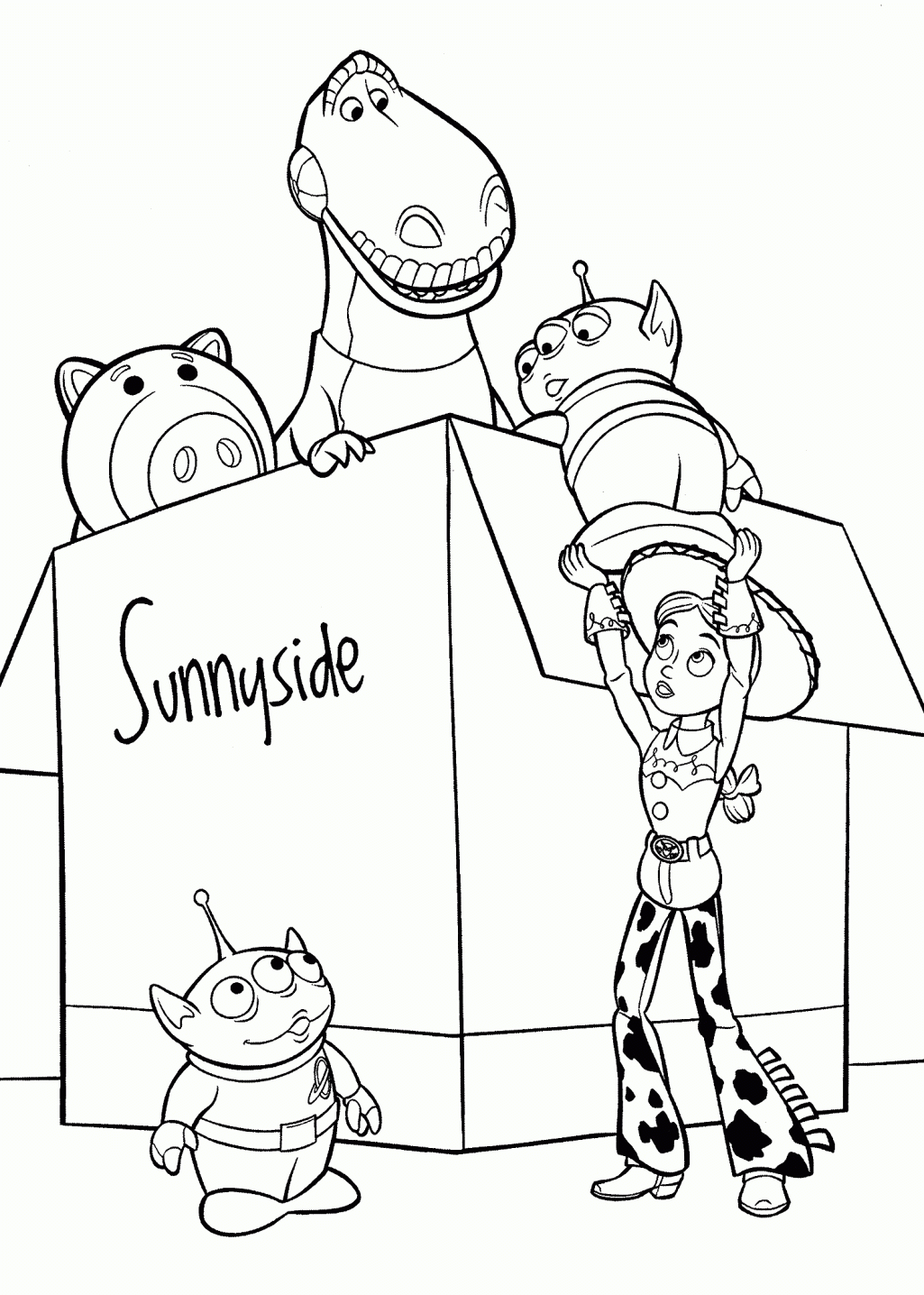 Free Free Printable Disney Toy Story Coloring Pages, Download Free Free